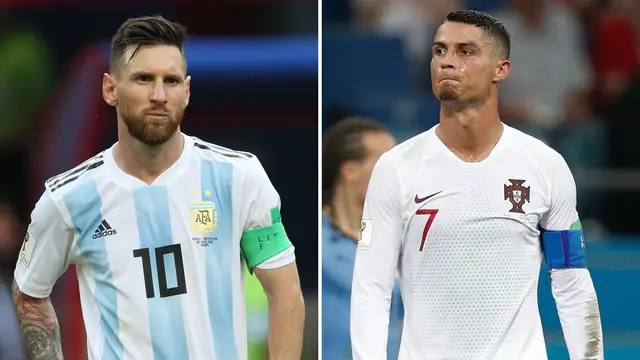 Lionel Messi dan Cristiano Ronaldo